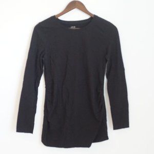 GAP Black Maternity Long Sleeve Tee Small